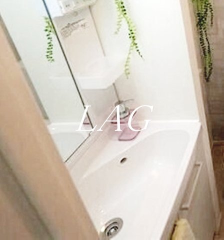 洗面設備　洗面台です。（家具家電はございません）