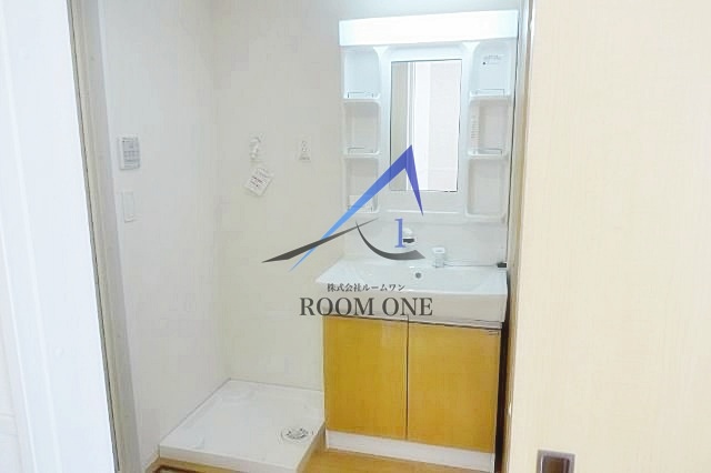 洗面設備　洗面台です。