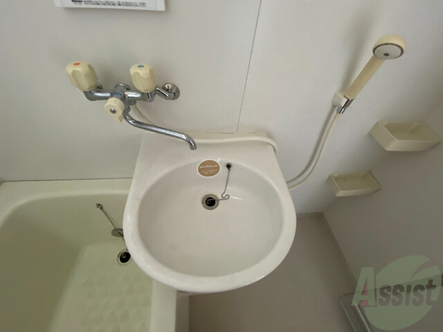 洗面設備　洗面所付きでかんたんな身支度なら便利です。