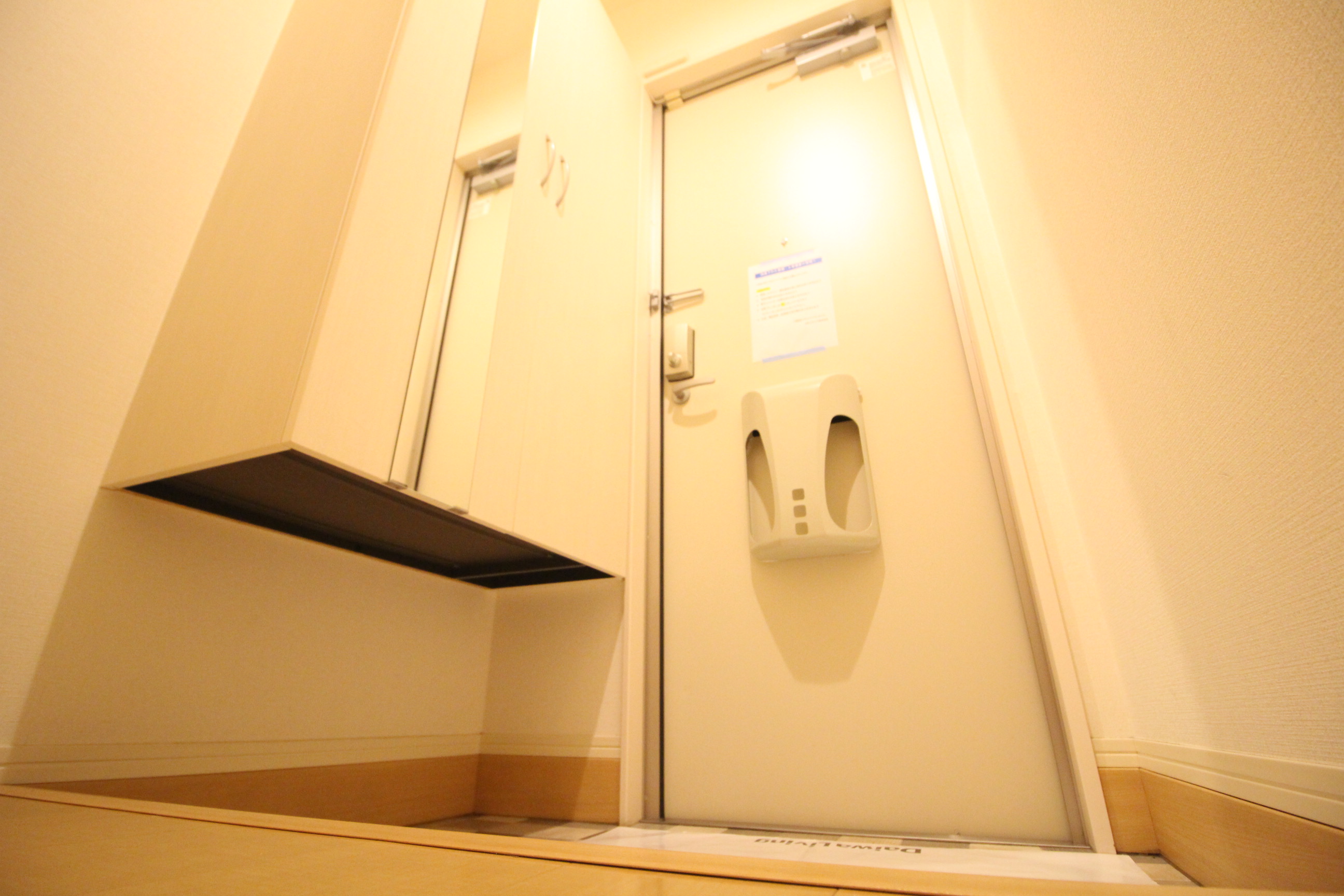 玄関　シューズBOXあります♪