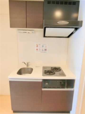 キッチン　2口ガスシステムキッチン