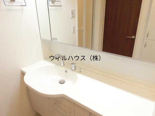 洗面設備　同施工会社イメージ。