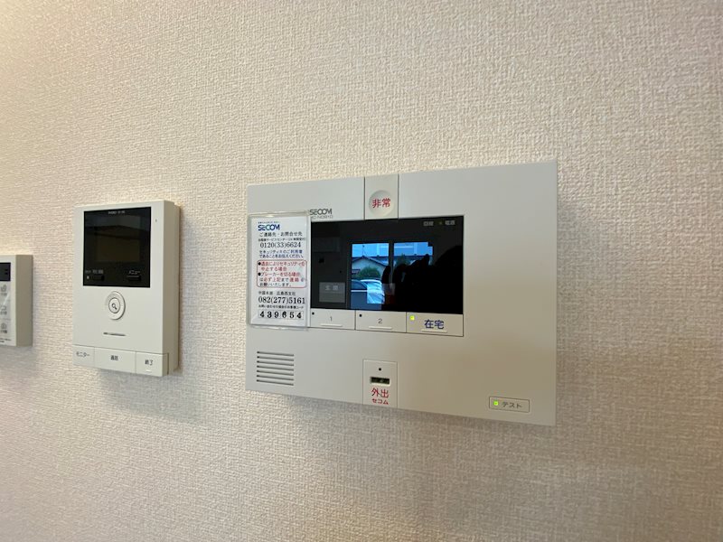 セキュリティ　※別のお部屋の写真です。