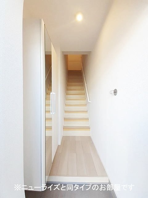 玄関　施工イメージです。