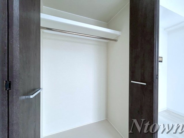 収納　たっぷりとした収納スペースです