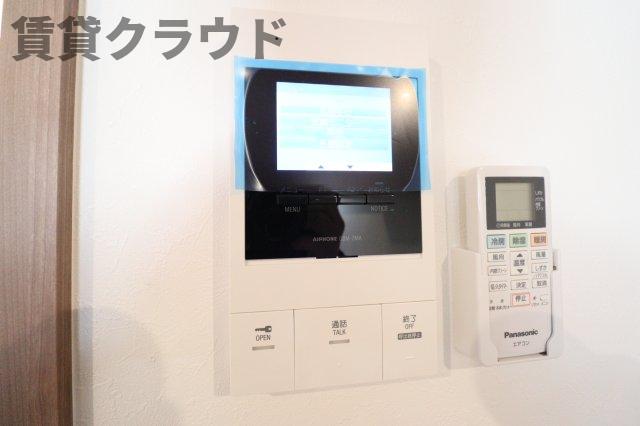 セキュリティ　TVモニターホン付きでセキュリティ面も安心！