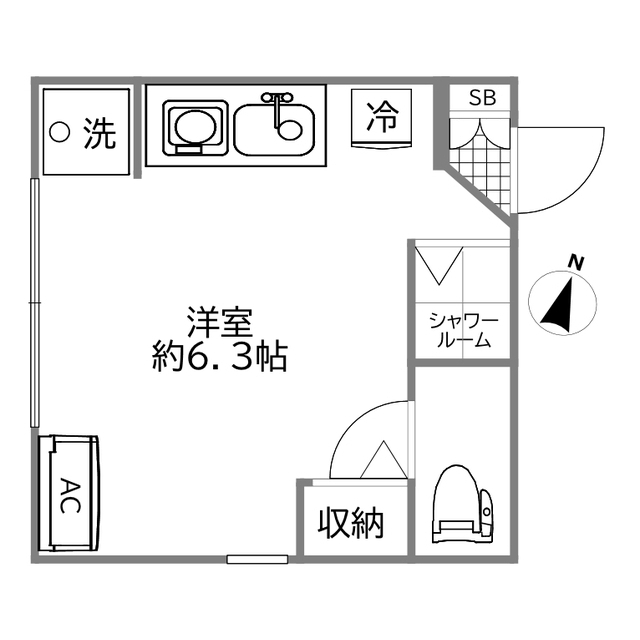 RakRak 下井草の間取り写真