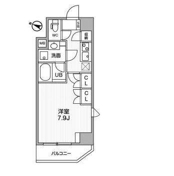 ARKMARK巣鴨の間取り写真