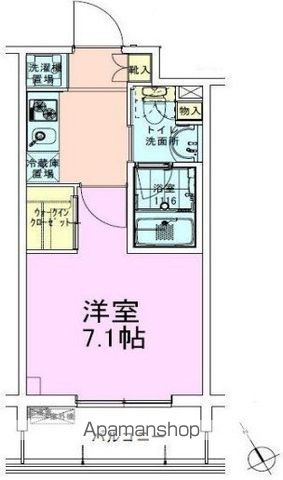 門前仲町レジデンス参番館の間取り写真