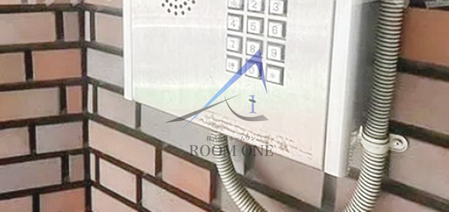 セキュリティ　オートロックです。