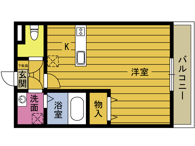 エクセレージIの間取り写真