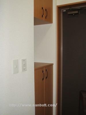 玄関　シューズボックス付き玄関