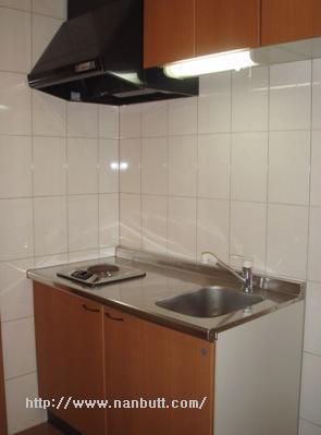 キッチン　電気コンロ付きキッチン