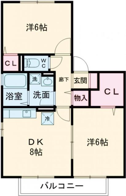 パインテールの間取り