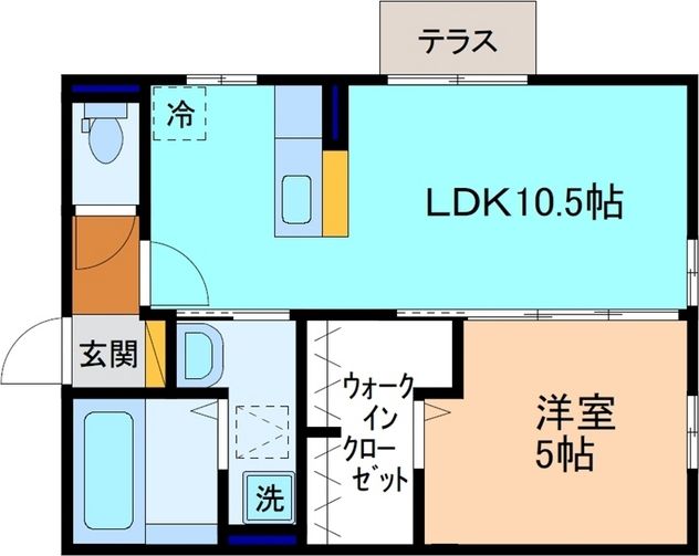 セントルイン十番館の間取り