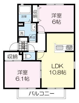 カルラ阿武隈の間取り