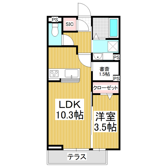 グランスクエア　III番館の間取り