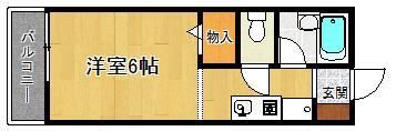 三木市志染町青山のアパートの間取り