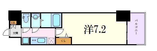 アドバンス名古屋モクシーの間取り