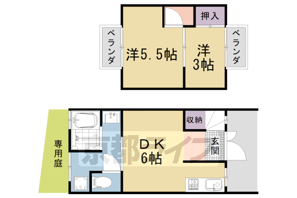 京都市右京区太秦樋ノ内町のその他の間取り