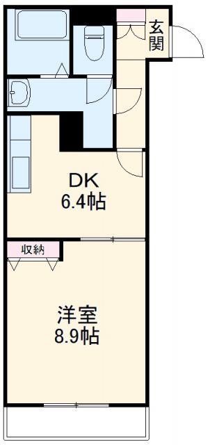 さいたま市緑区東浦和のマンションの間取り