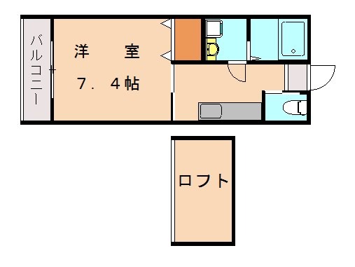 【ベラミ唐原の間取り】