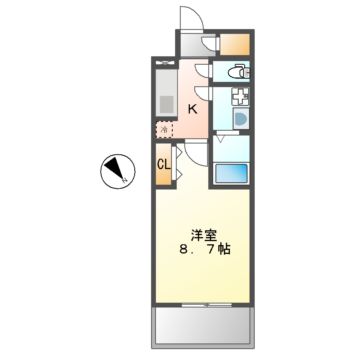 【ファステート葵桜通リブレ(S-RESIDENCE葵三丁目)の間取り】