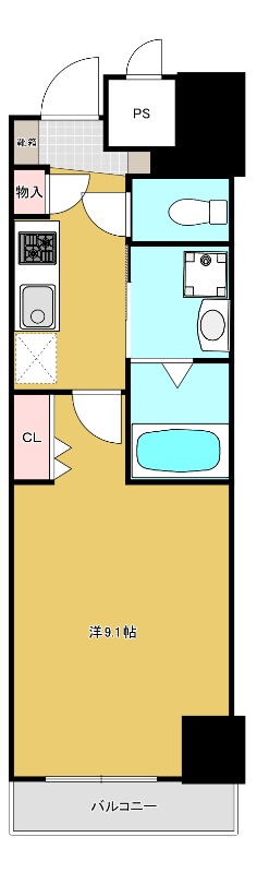 ムーサ港川の間取り