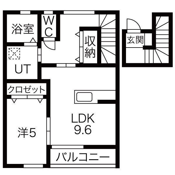 【ヘリアンサス常盤台の間取り】