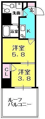 Ｓ－ＦＯＲＴ西宮の間取り