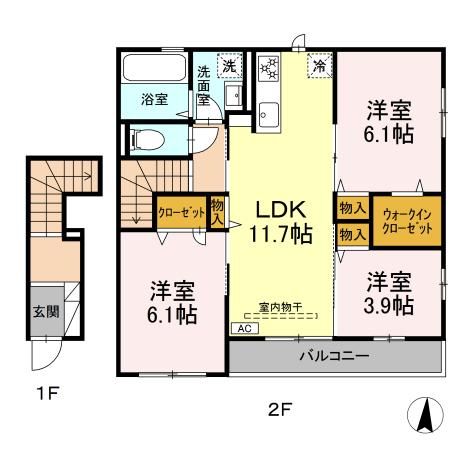 ジュピターの間取り