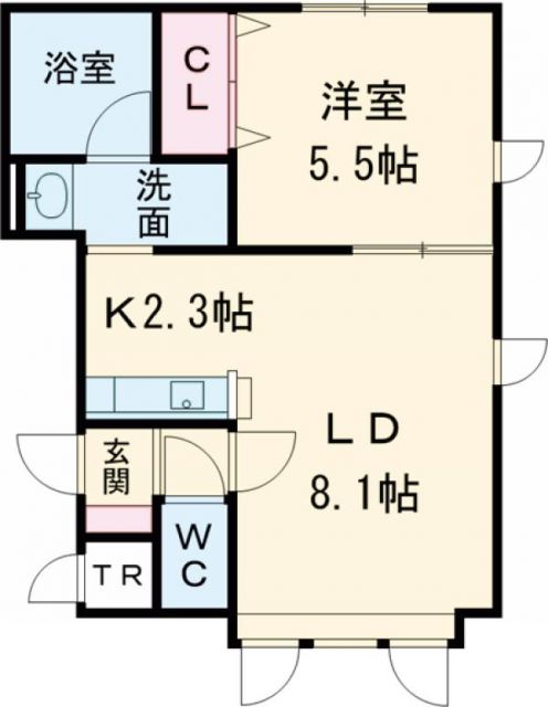 セラーノＢの間取り