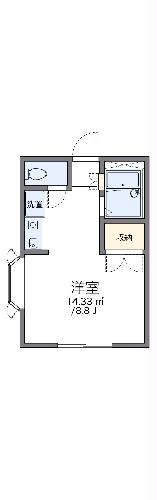 レオパレスセブンの間取り