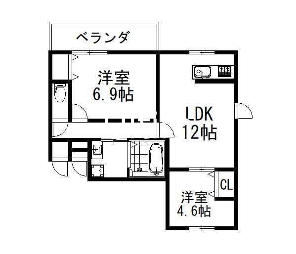 Premier Marsei寺内町の間取り