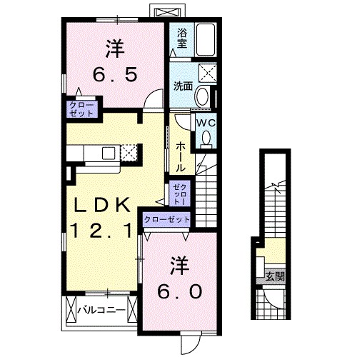 コンフォートの間取り