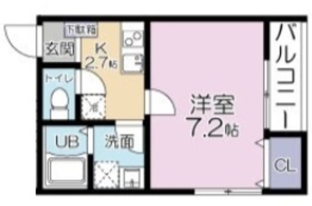 グランシャレー堀切IIの間取り