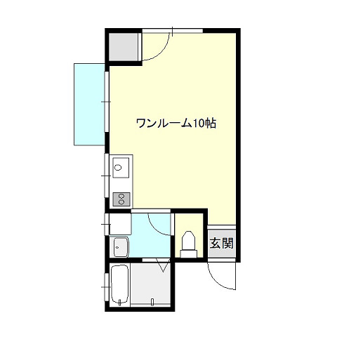 中央町ハイツの間取り