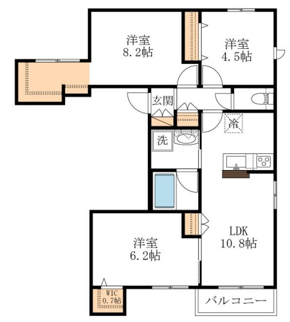 Ｌｕｋｅ浜田山の間取り