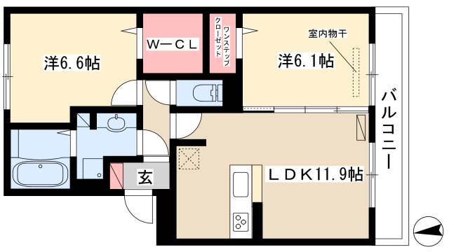 MT　amoreの間取り