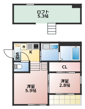 Molto Feliceの間取り