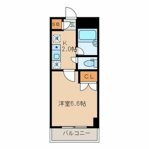 大田区大森南のマンションの間取り