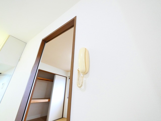 セキュリティ　インターホンです