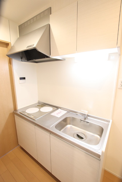 キッチン　ＩＨ２口のシステムキッチンです