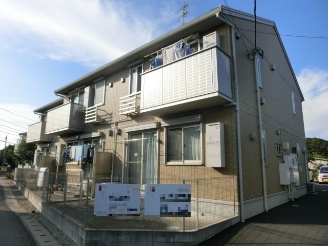 建物外観　2012年11月築の物件です。