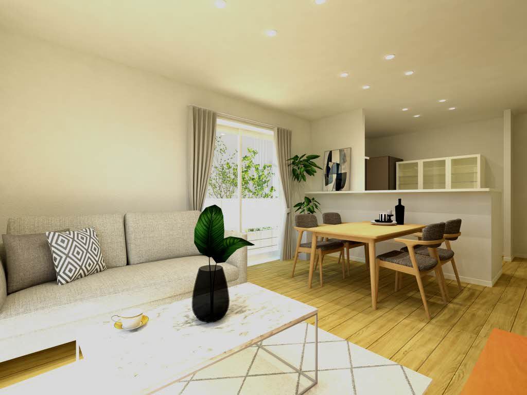 その他部屋・スペース　完成予想図／家具・家電等は配置のイメージで物件に付属してお…