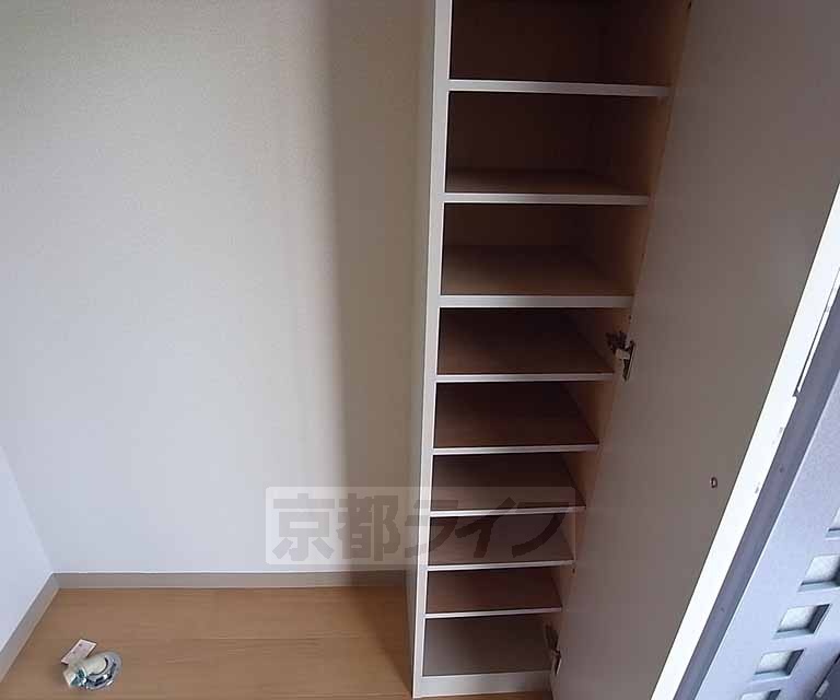 収納　お掃除も楽々。