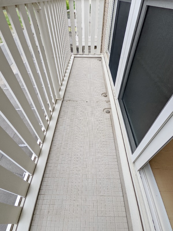 バルコニー　図面と現状に相違がある場合には現状を優先