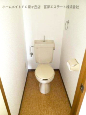 トイレ　※イメージ　同物件別号室の写真