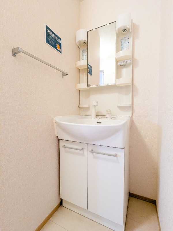 洗面設備　図面と現状に相違がある場合には現状を優先