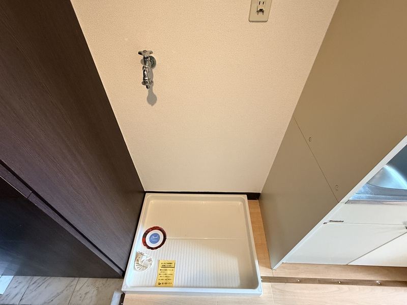 その他設備　洗濯機は室内に置けます